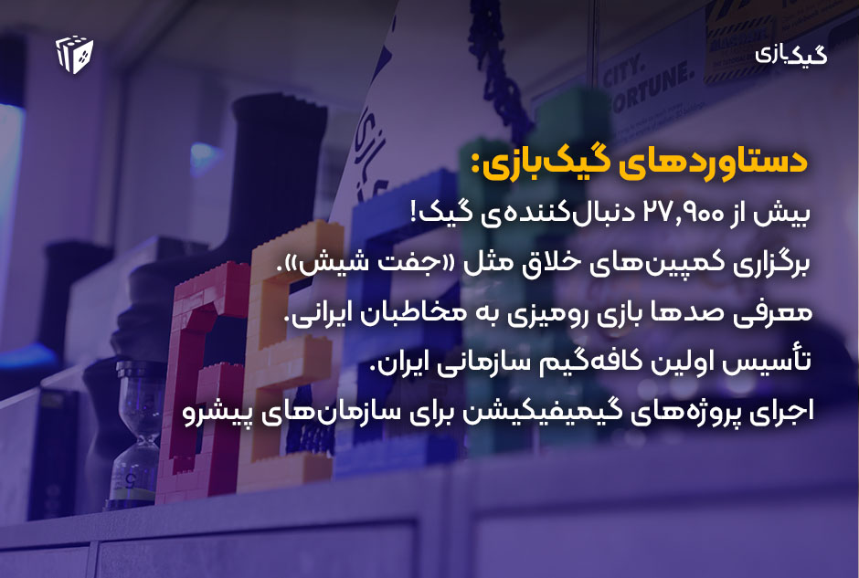 دستاوردهای گیک‌بازی