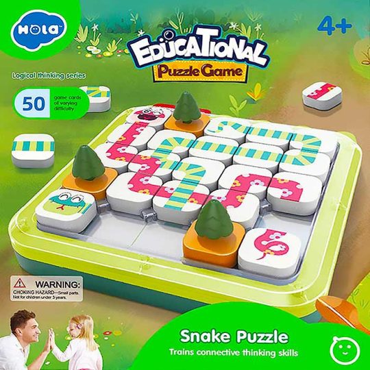 اسباب‌بازی پازل مار هولی تویز Hola Toys