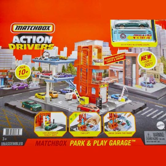 اسباب‌بازی Matchbox Park & Play Garage
